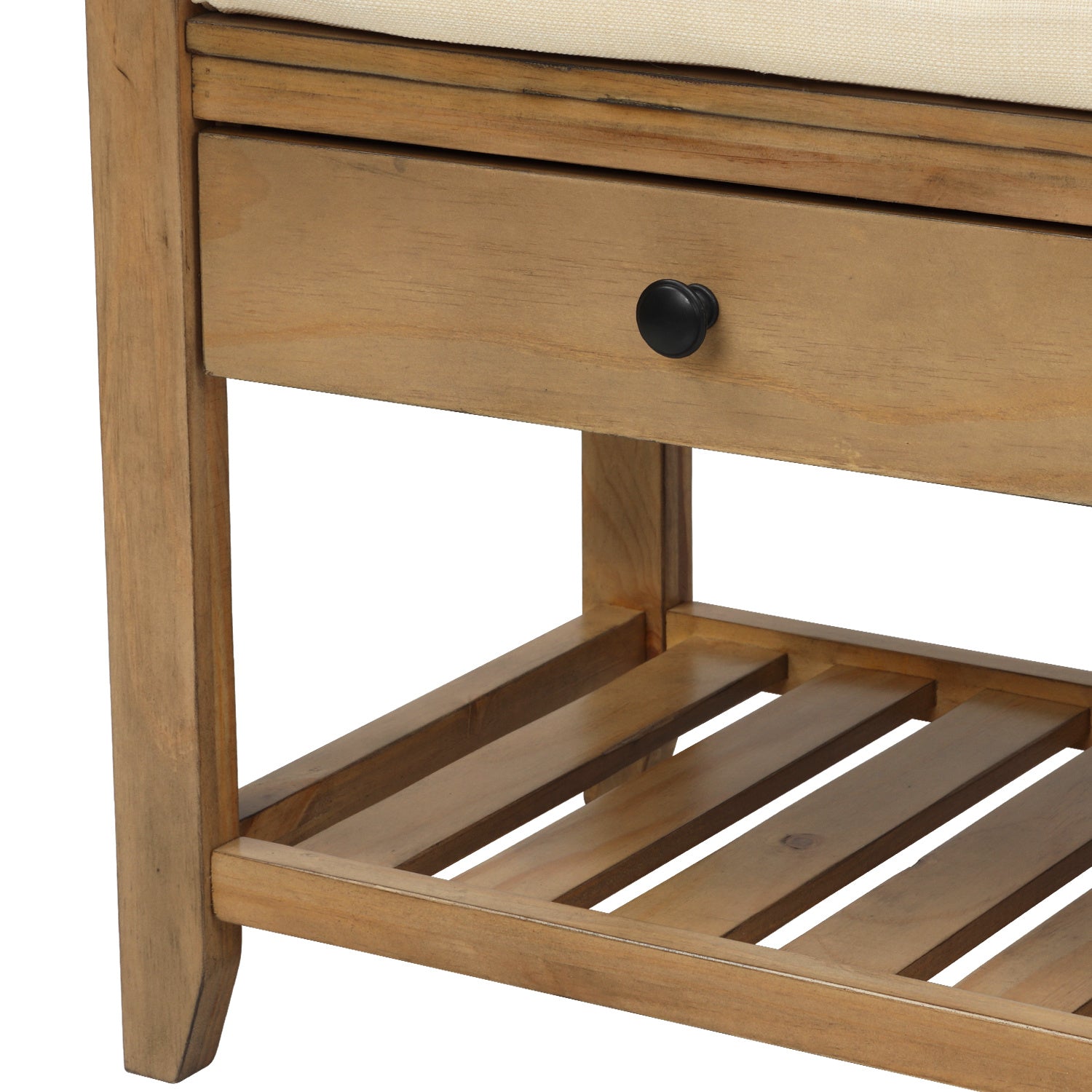 Entryway Storage Bench with Drawers