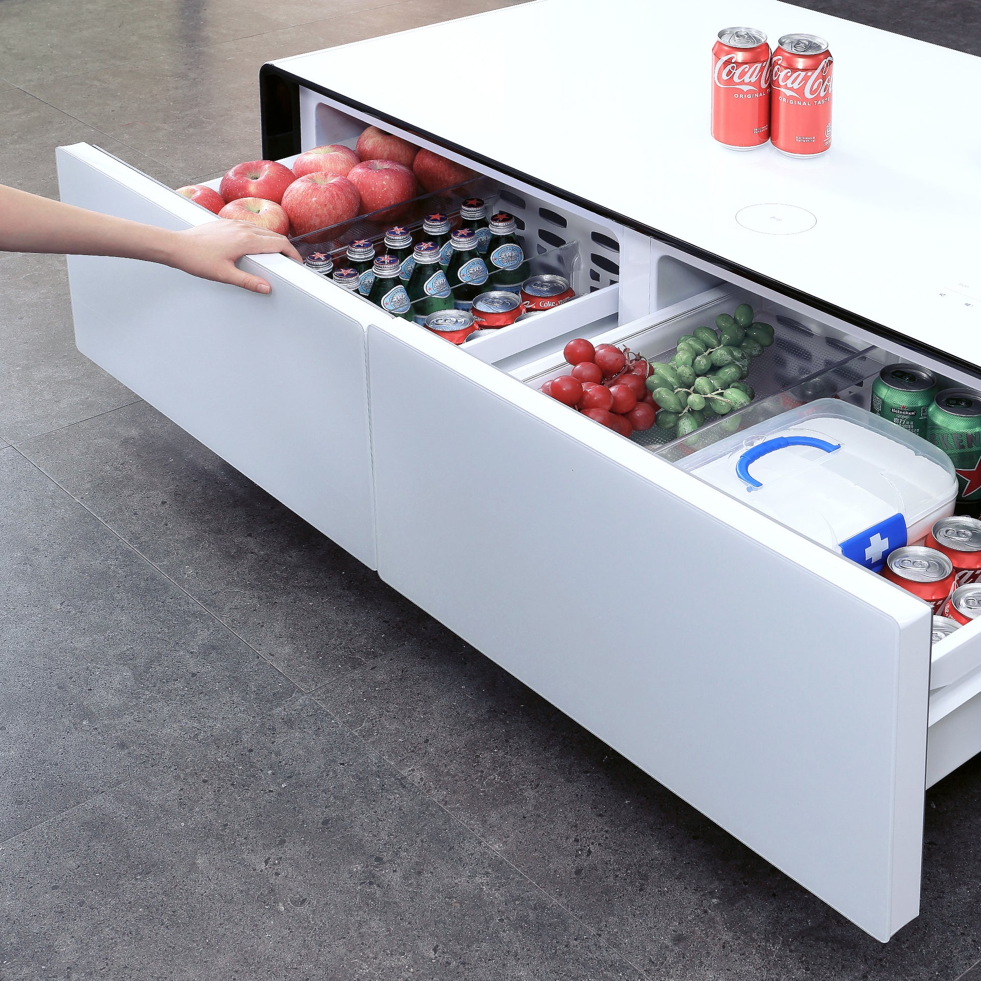 Multifunctional Smart Coffee Table Cooler