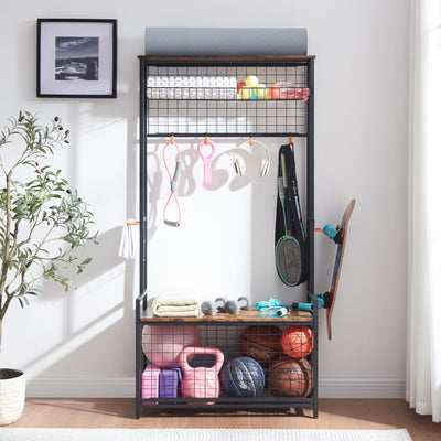 Sports Equipment Storage Organizer