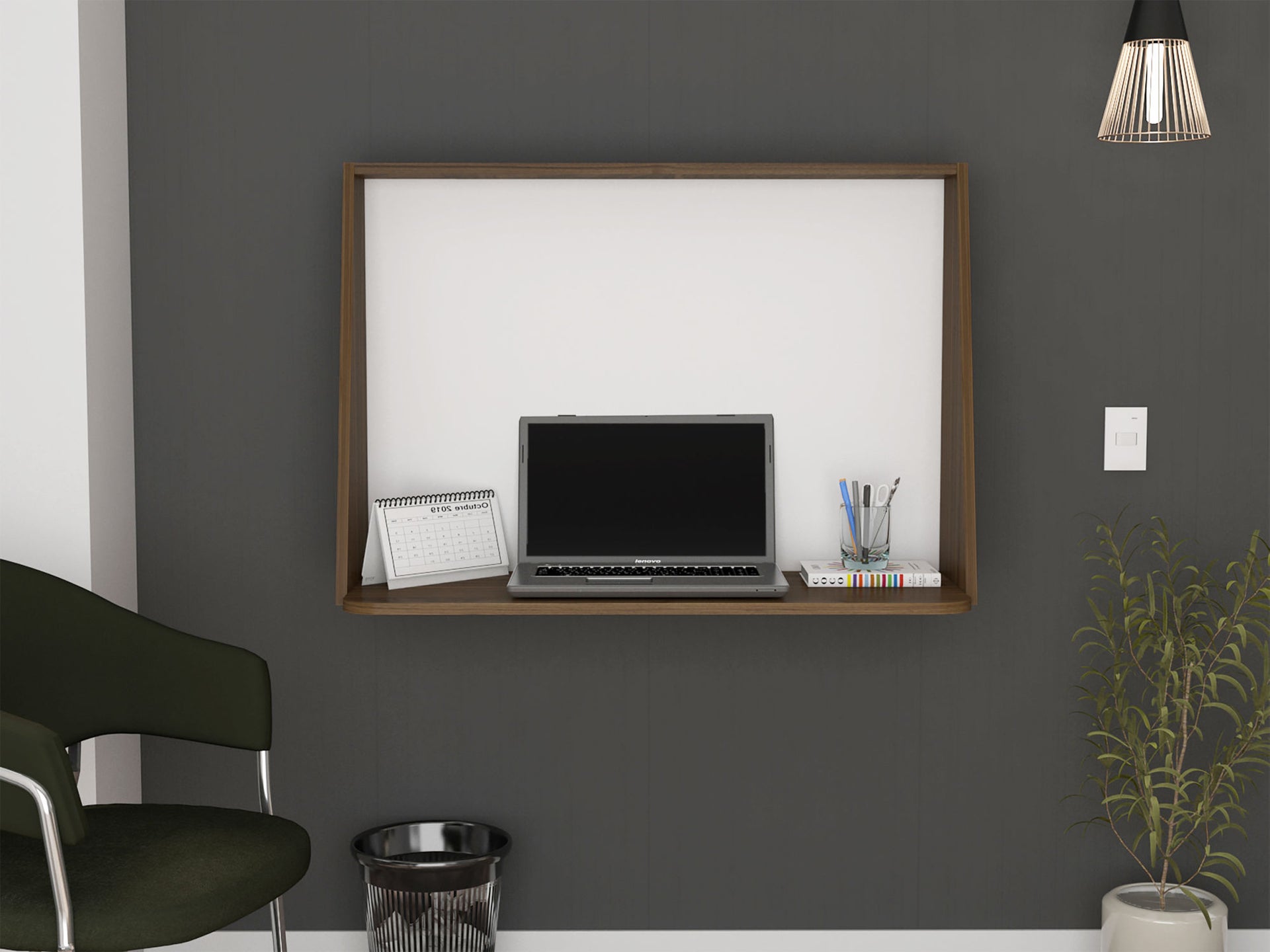 Floating Shelf Wall Desk