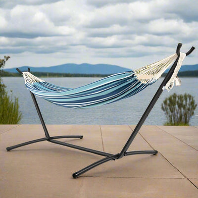 2-Person Double Hammock with Stand
