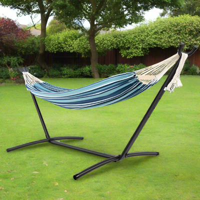 2-Person Double Hammock with Stand