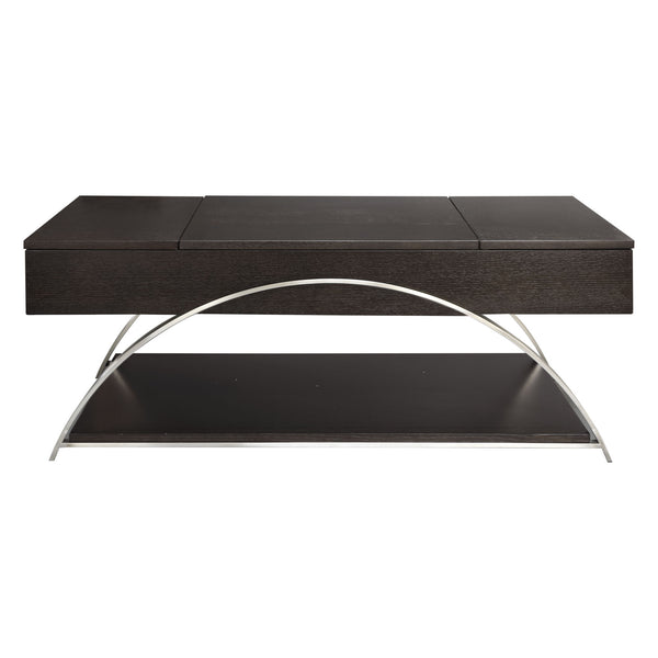 Chrome Detailing Lift Top Coffee Table