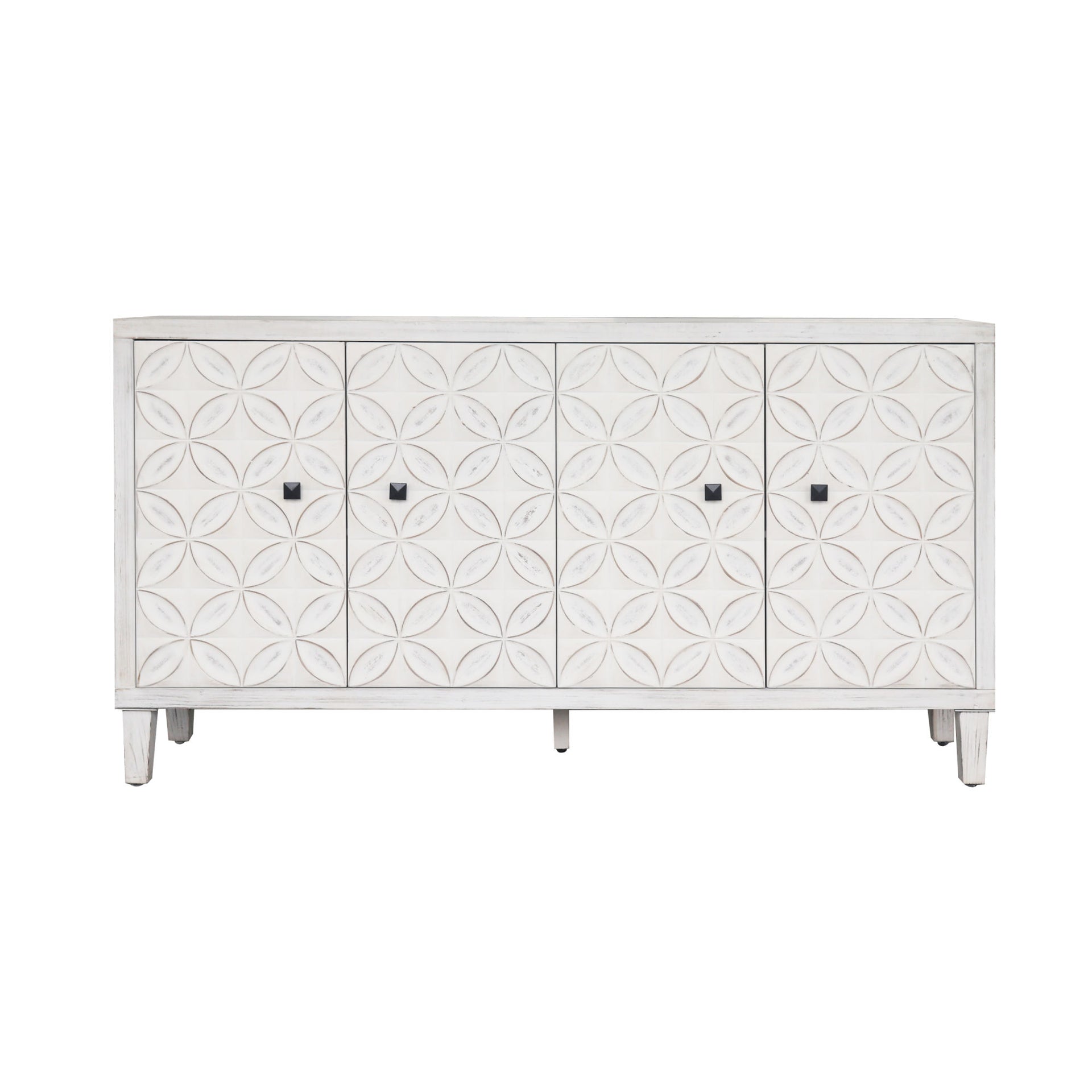 Accent 4 Door Wooden Sideboard