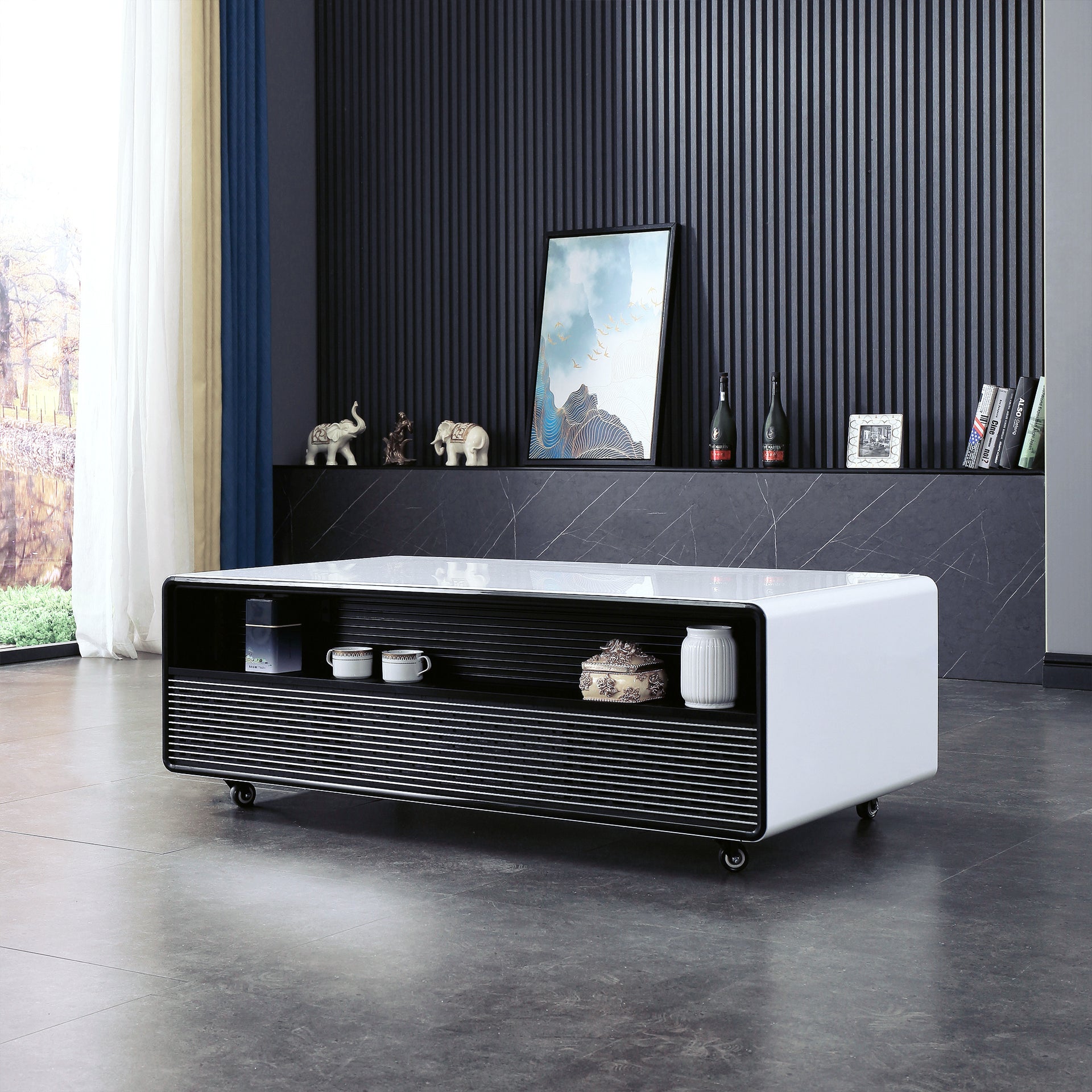 Multifunctional Smart Coffee Table Cooler