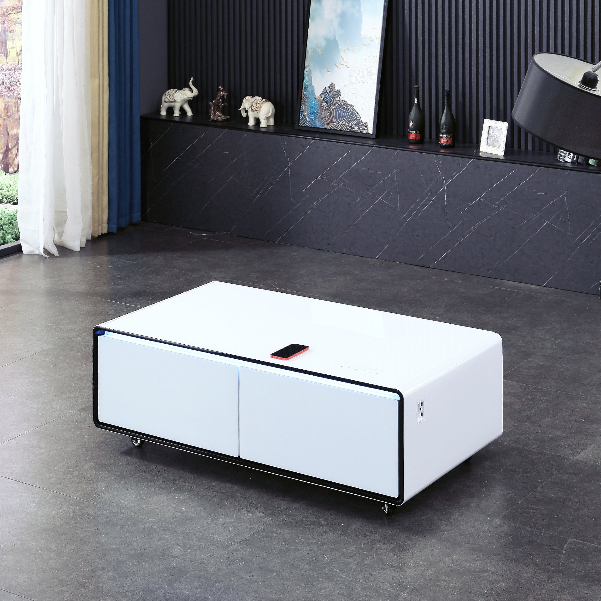 Multifunctional Smart Coffee Table Cooler