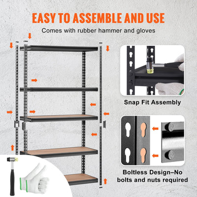 Heavy Duty Garage Shelving Unit