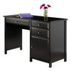 Sleek Office Writing Desk Black