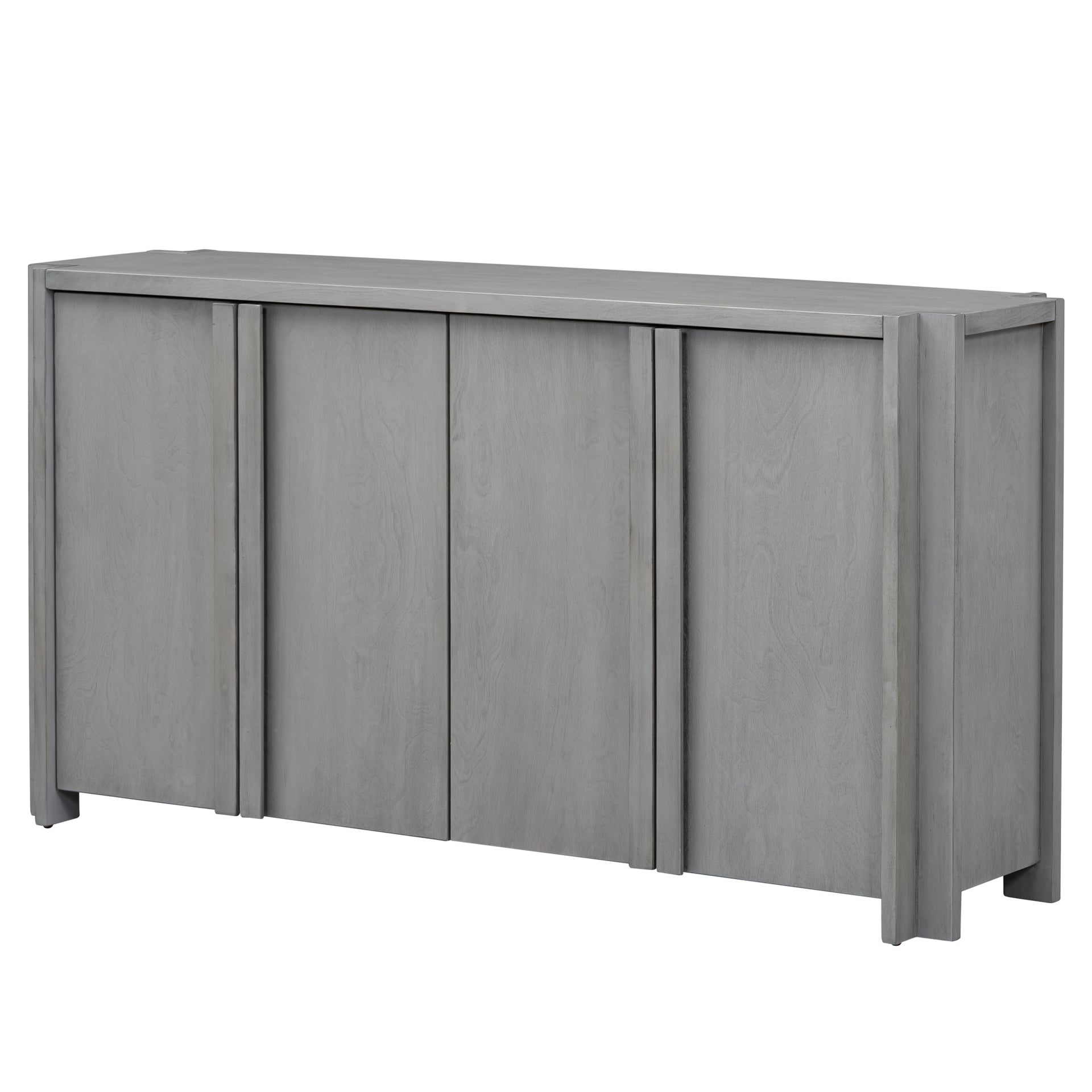 Cabinet Sideboard with 4 Doors and Adjustable Shelves