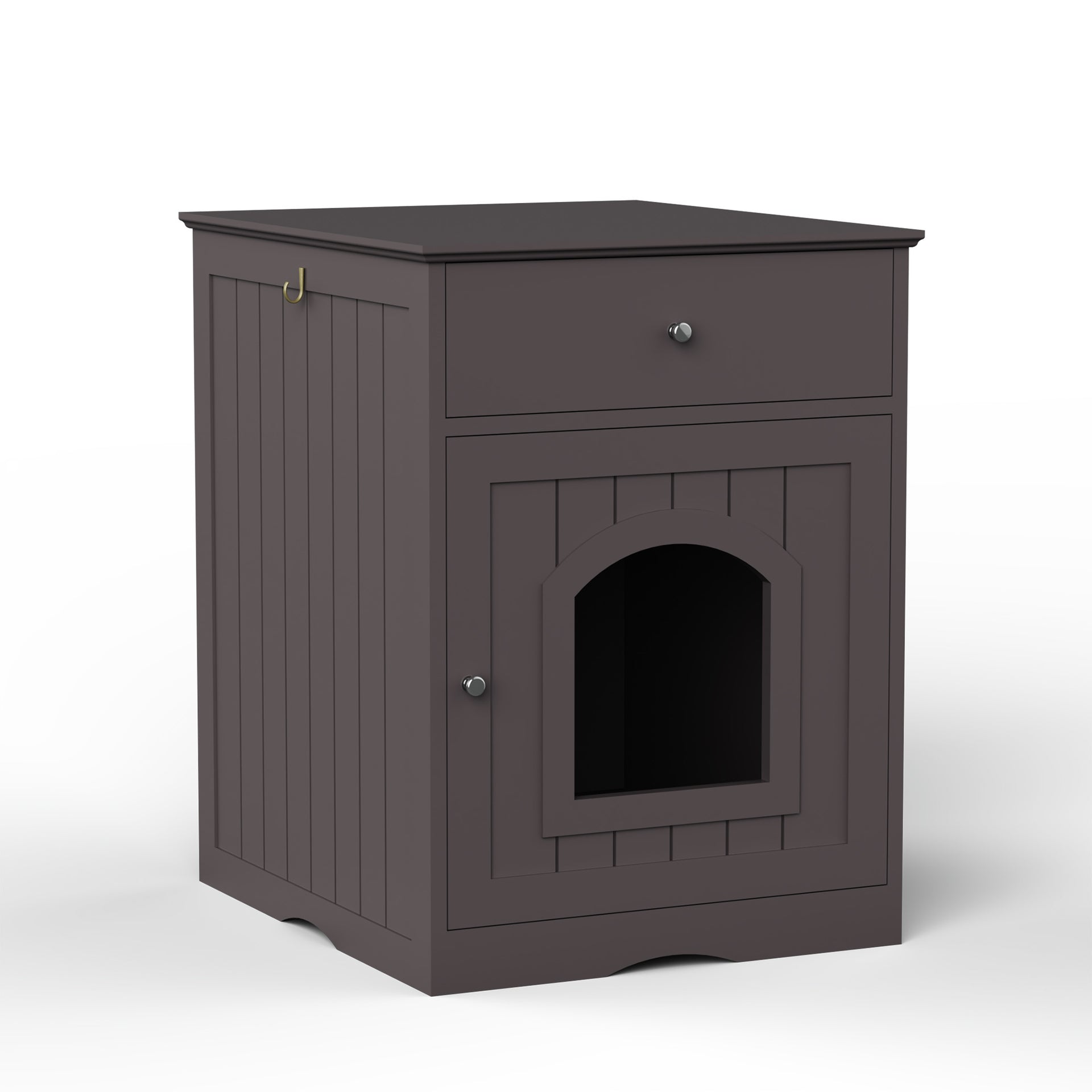 Wooden Cat Litter House - Lowenna Home